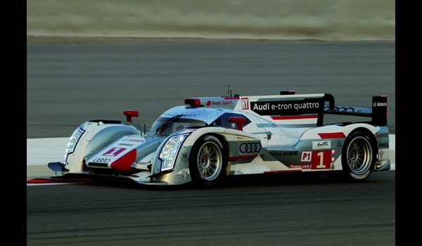Audi R18 e-tron Diesel Hybrid LMP1 2012  lateral